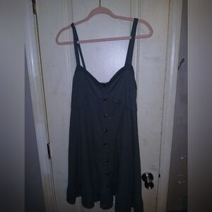 No Boundaries Dark Green Maxi Dress